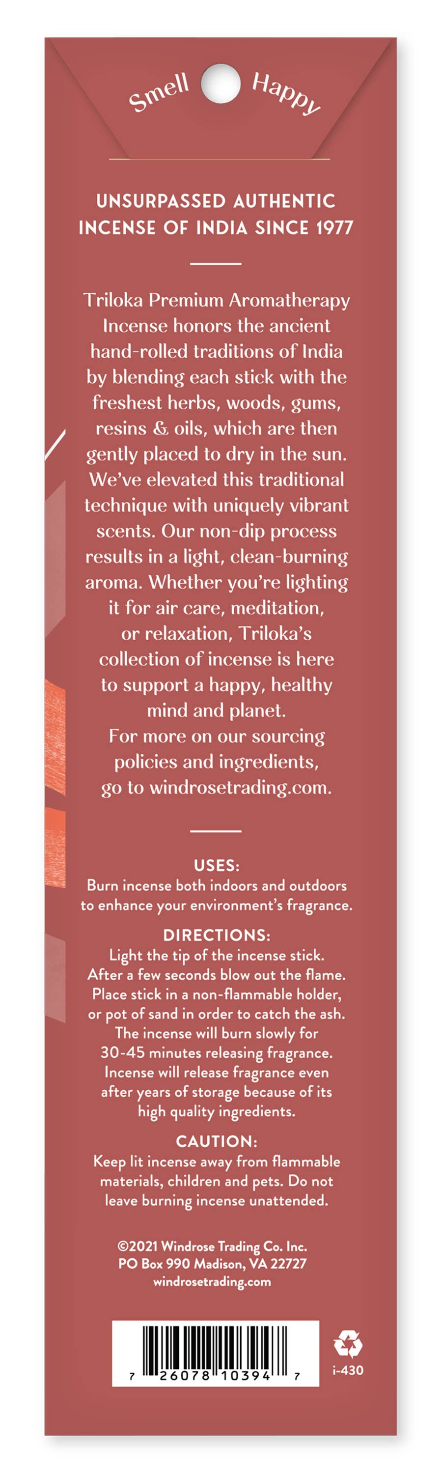 Triloka Palo Santo Premium Incense