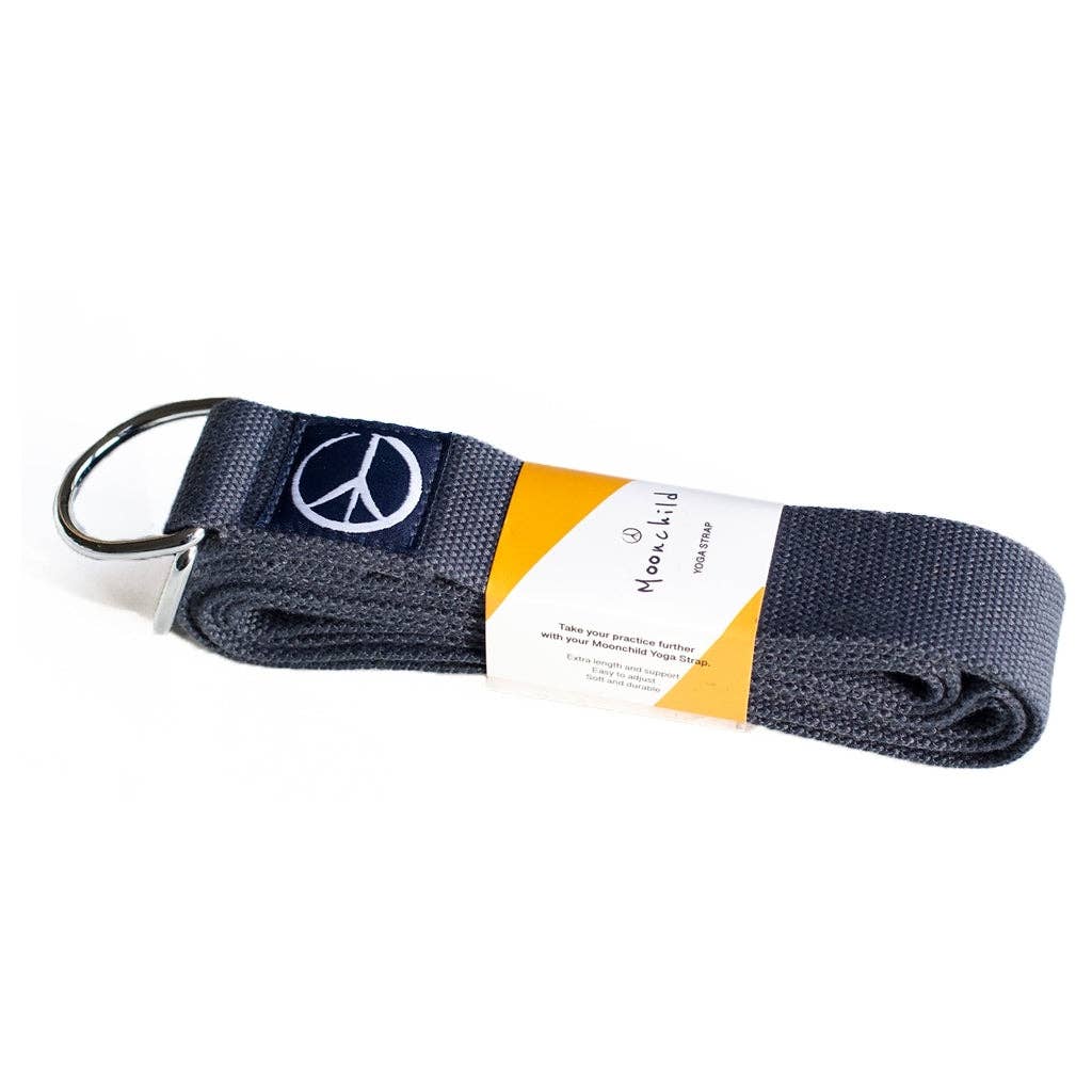 Moonchild Yoga Wear - Moonchild Yoga Strap - Aura Blue: 240 x 3,8cm